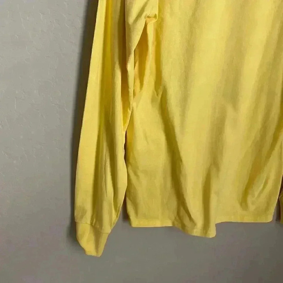 Petals &‎ Peacocks Long Sleeve T-shirt Yellow Size Small - Picture 11 of 13